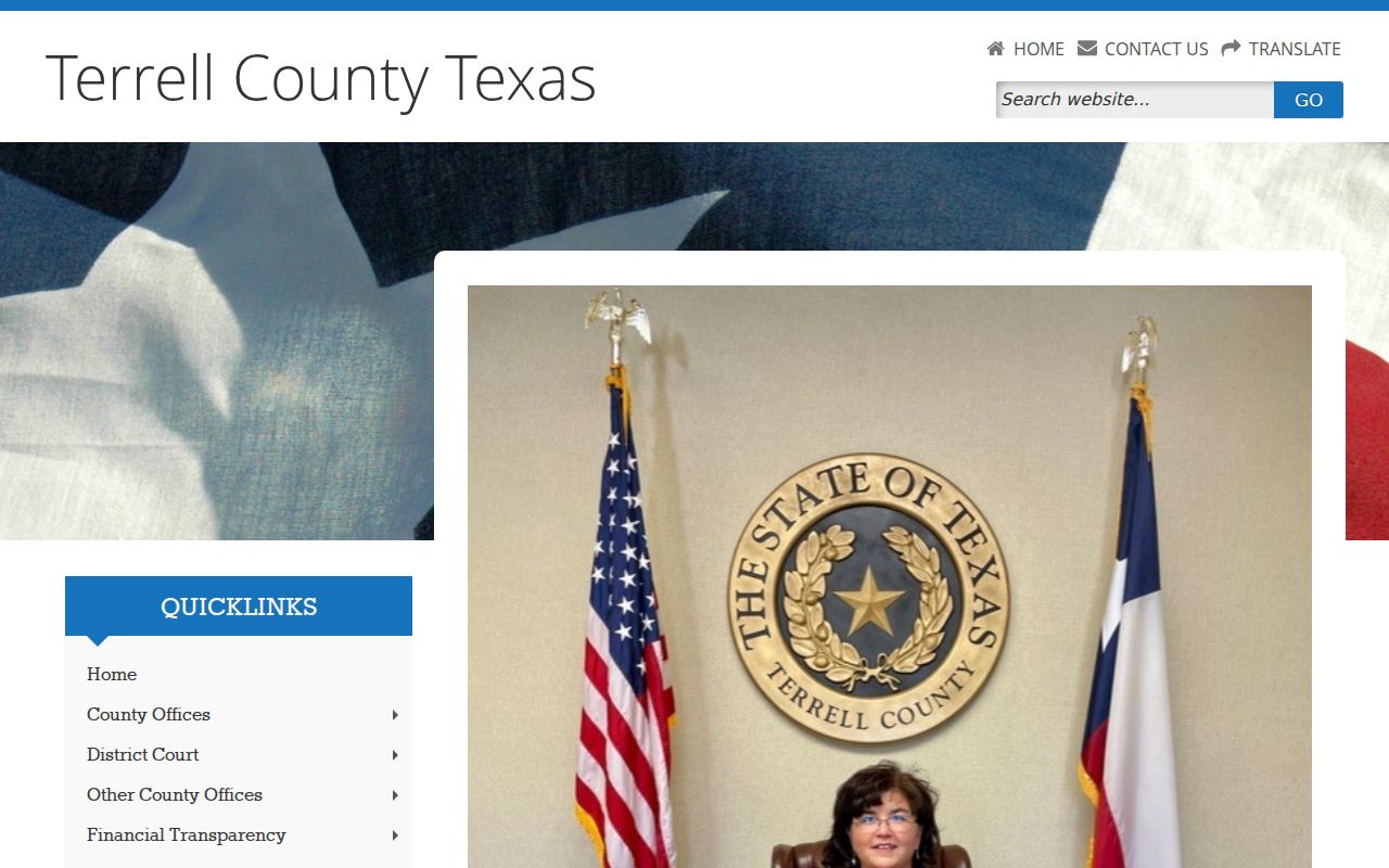 Terrell County warrant records courthouse contact reference